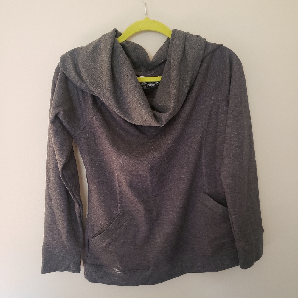Trek Gear Cow neck Hoodie with Pockets